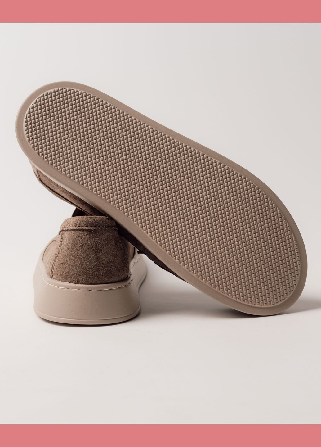 ALLSY Лоферы классические черные замша светло-бежевый з натуральная замша, китай — всесезон (325610408)