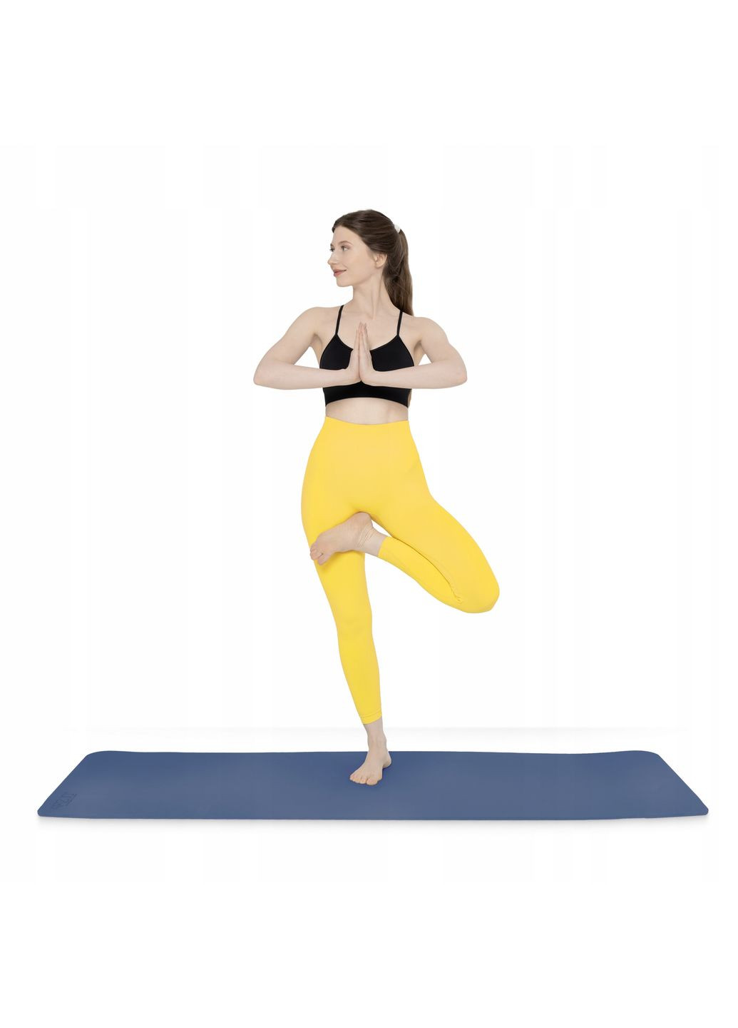 Килимок (мат) спортивний TPE 180 x 60 x 1 см для йоги та фітнесу Blue/Sky Blue () 4FIZJO P-5907739317094 (275653966)