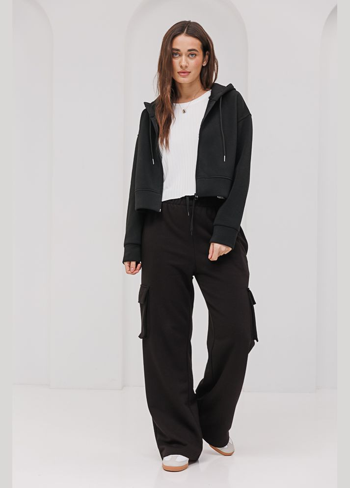 Жіночі спортивні штани з накладними кишенями Arjen (289386065)