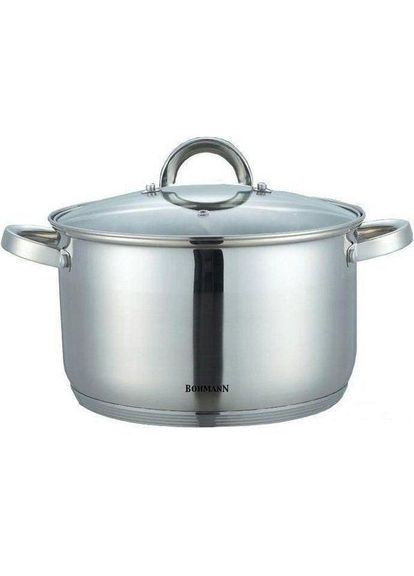 Кастрюля с крышкой BH-1420 3.9 л 20 см Bohmann (348133967)