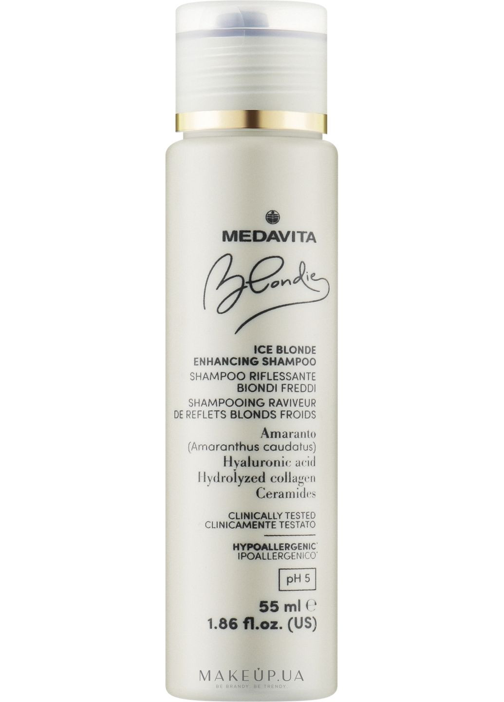 Укрепляющий шампунь для всех оттенков блонд Blondie All Blondes Bonding Shampoo 250ml (1223614-188972) Medavita (368865885)
