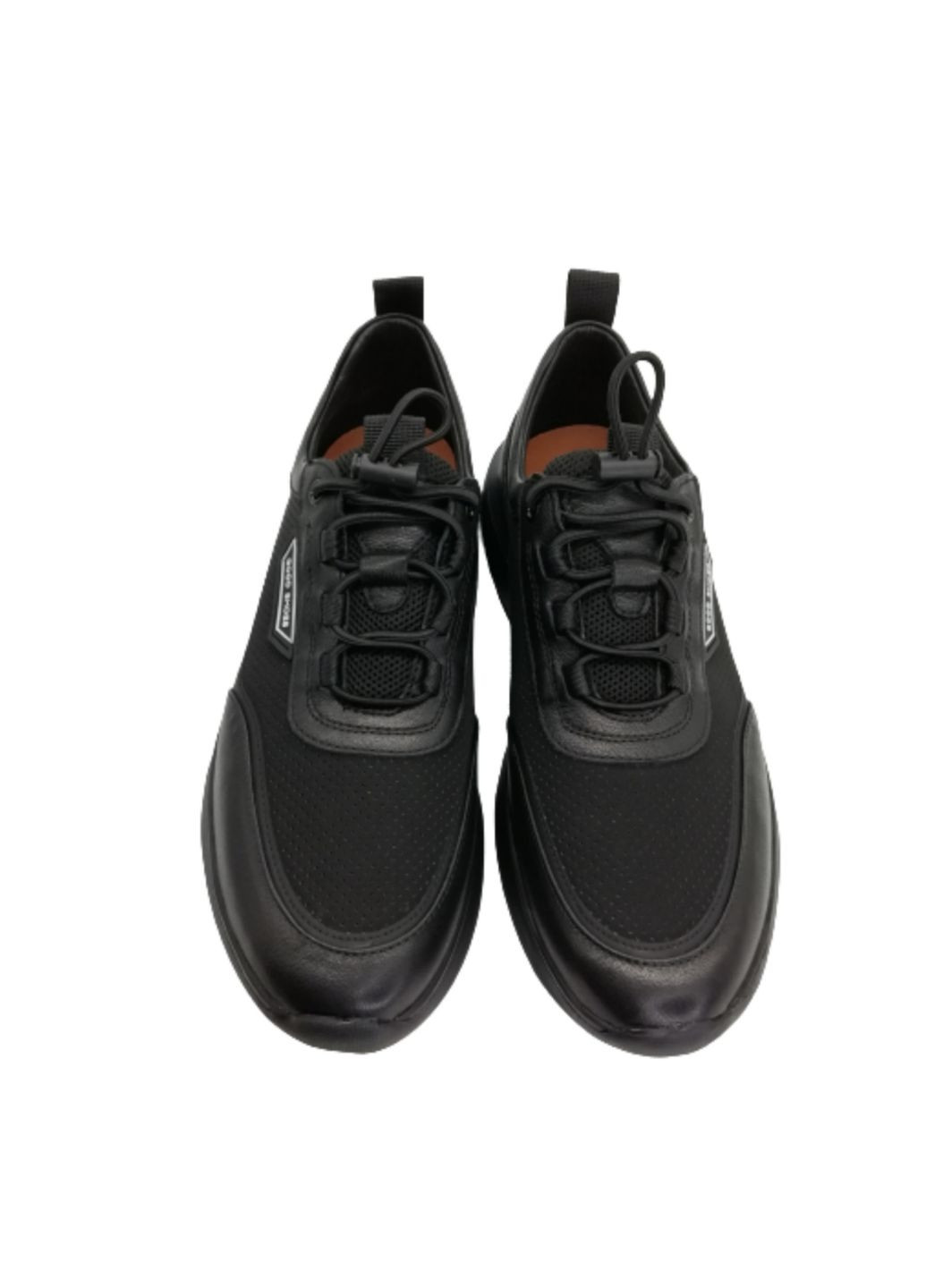 Черные всесезонные кроссовки (р) кожа 0-2-1-h-8802k-02n-1 Cosottinni