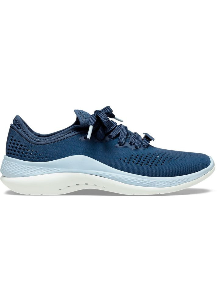 Синие летние кроссовки literide 360 pacer navy blue grey Crocs