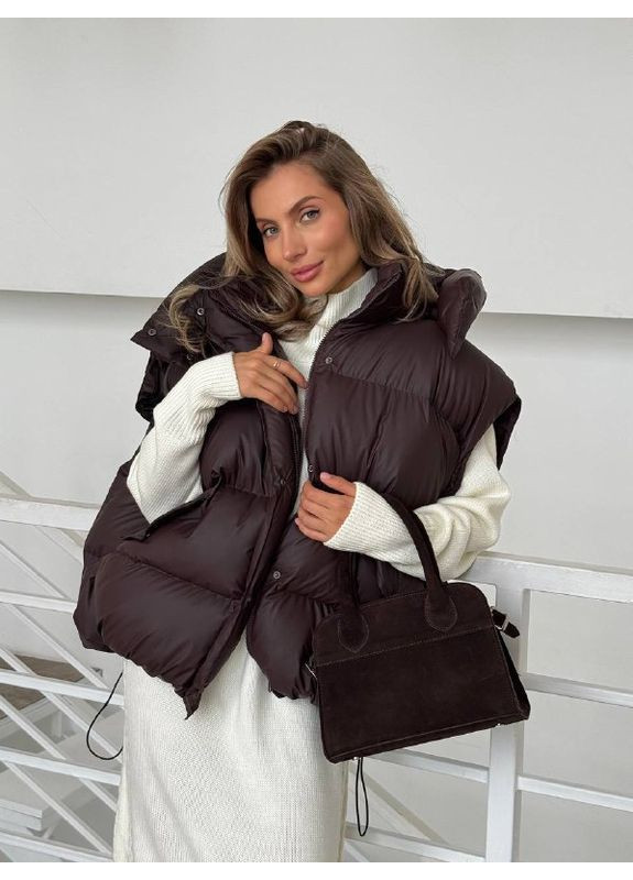 Коричнева куртка transformer колір шоколад рейнс milirud