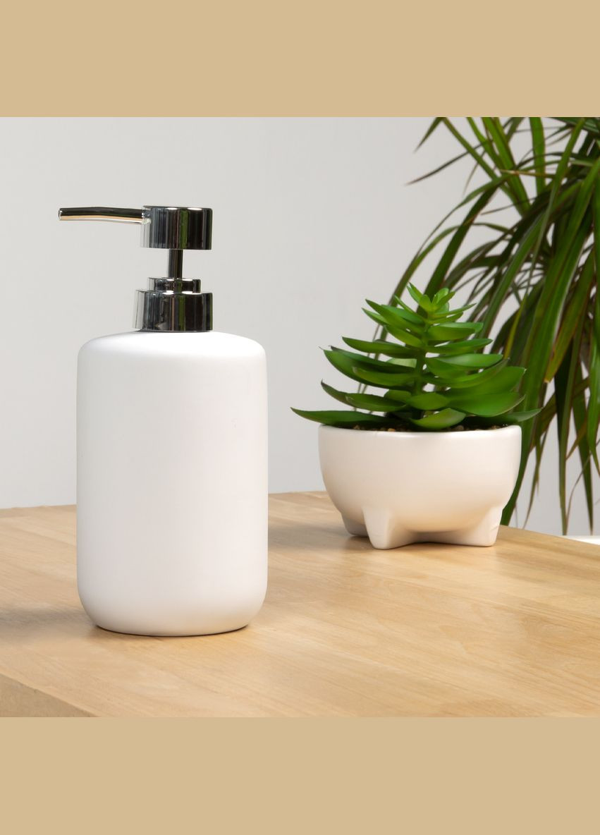 Дозатор для жидкого мыла MBM MY HOME Milan 500 мл (BA-23 WHITE) MVM (301002337)