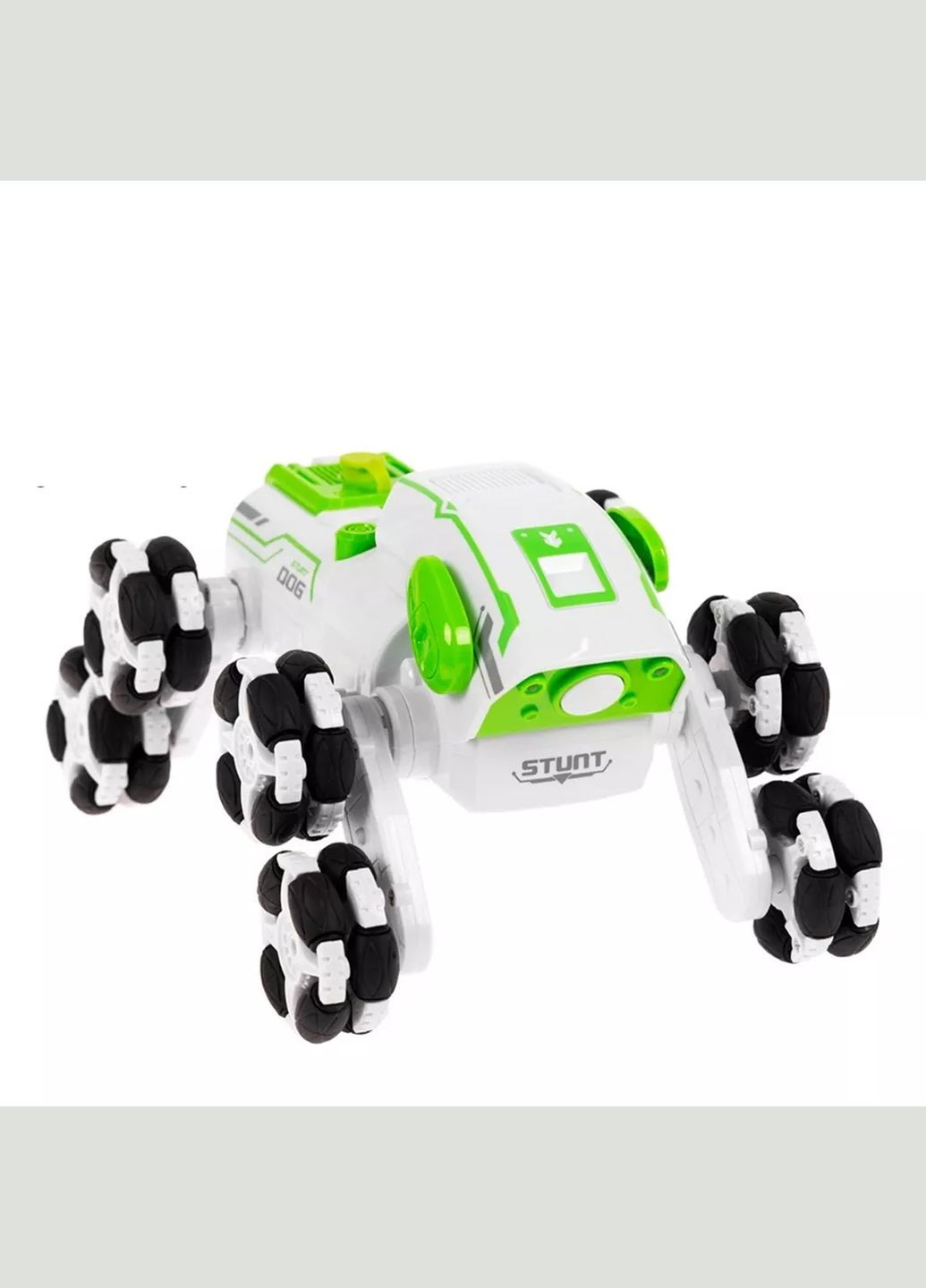 Машинка Off-Road Monster Трюковый вездеход на радиоуправлении белый с зеленым (532.02.49) OTAMANKO (342715962)