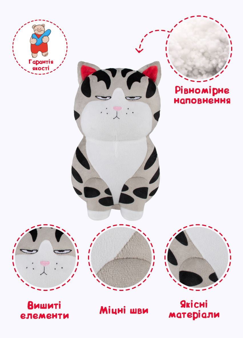 Подарункова іграшка "Кіт Котеко" (KOTK01_SU) INKATOYS (323252268)