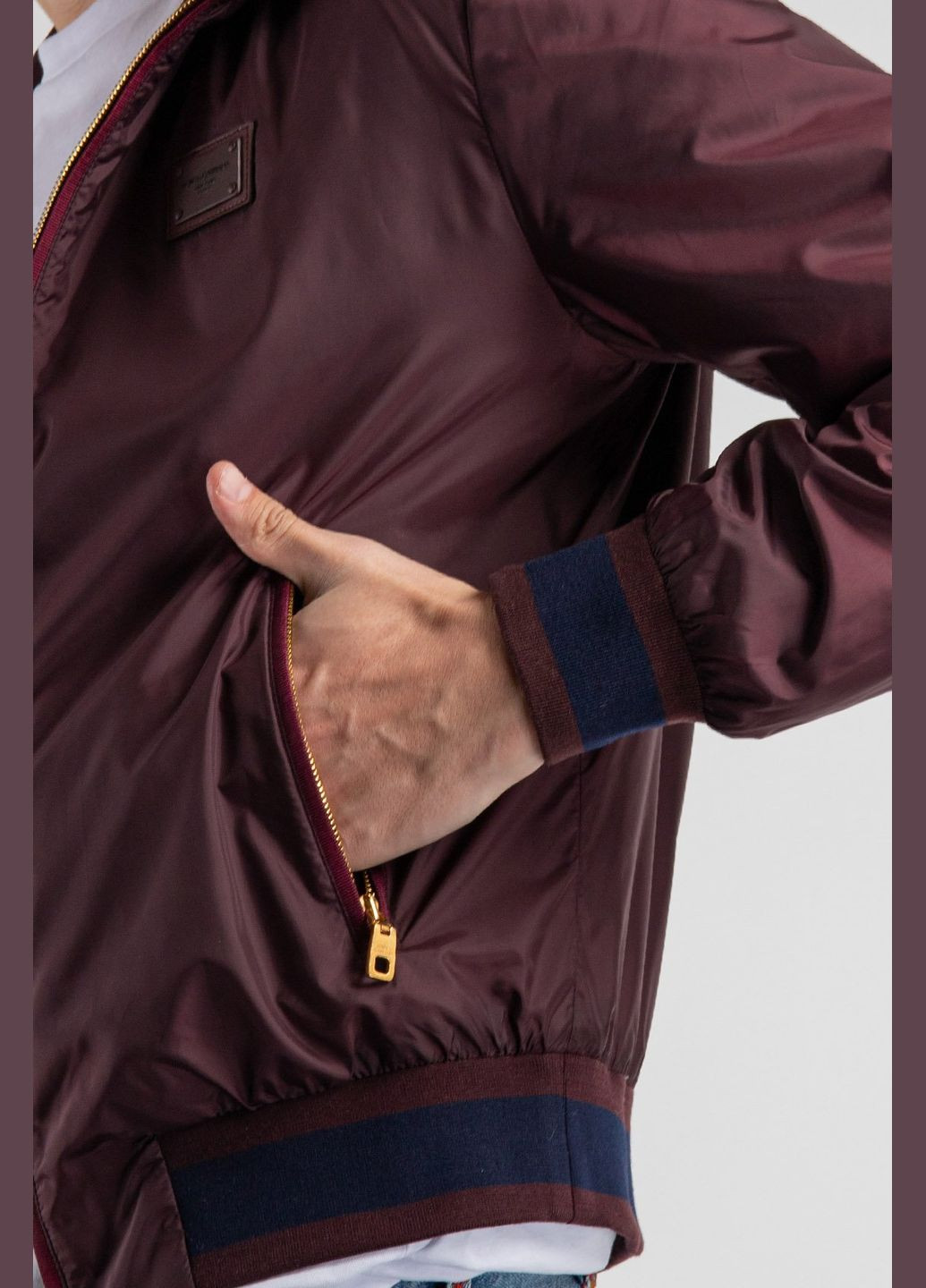 Красная демисезонная ветровка Dolce & Gabbana