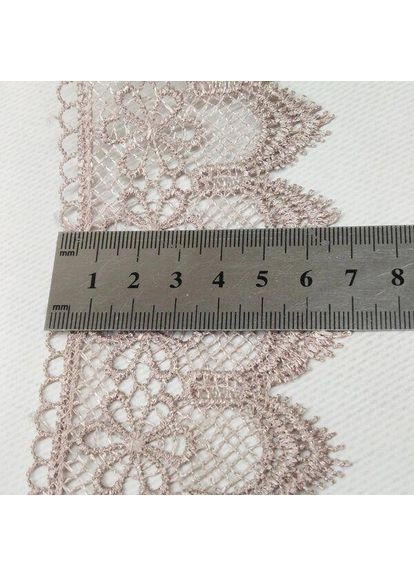 Мереживо макраме 7CM (13M) Колір-пудровий (729-64-092) Plus-plus (352752061)