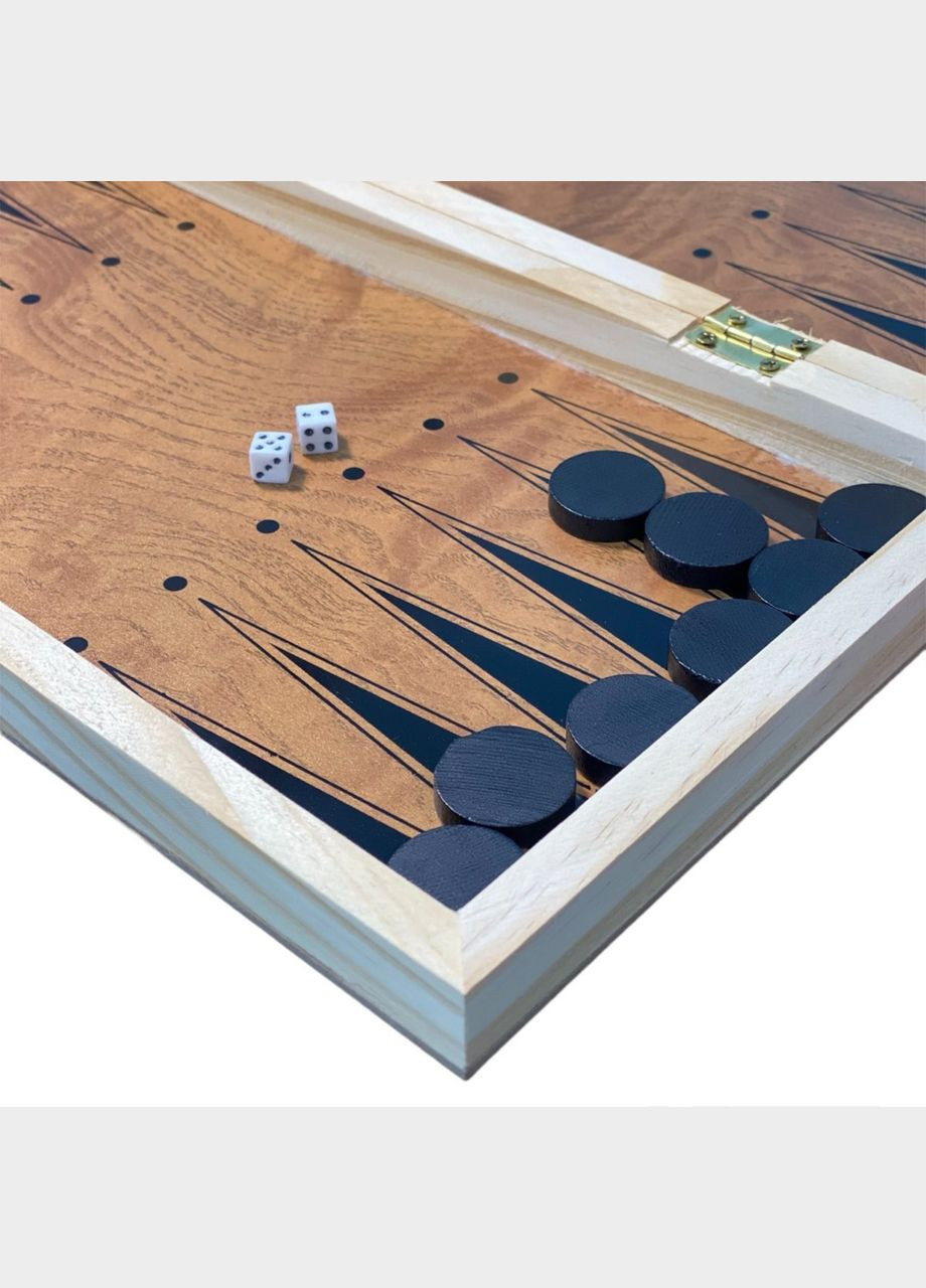 Настольная деревянная игра 3 в 1 доска 34х34 G34 () SNS (316141449)