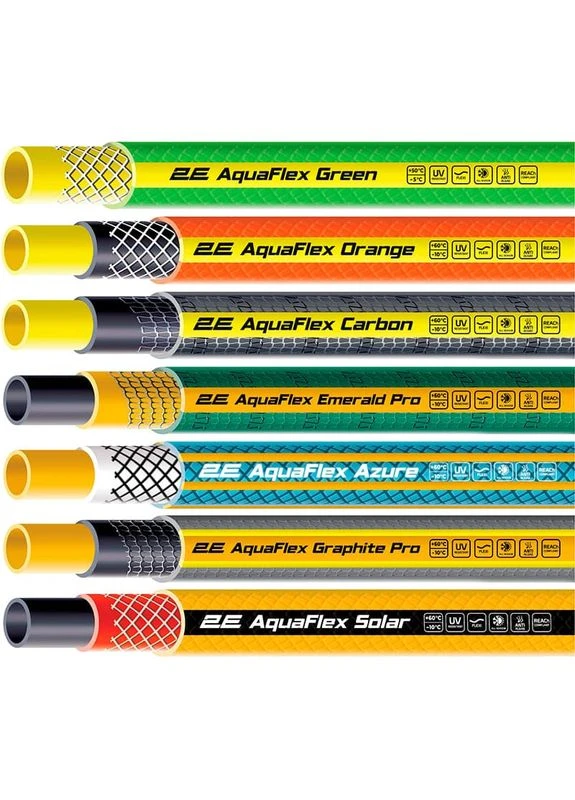 Шланг садовый AquaFlex Graphite Pro 3/4" 50 м (-GHE34GEP50) 2E (386839842)