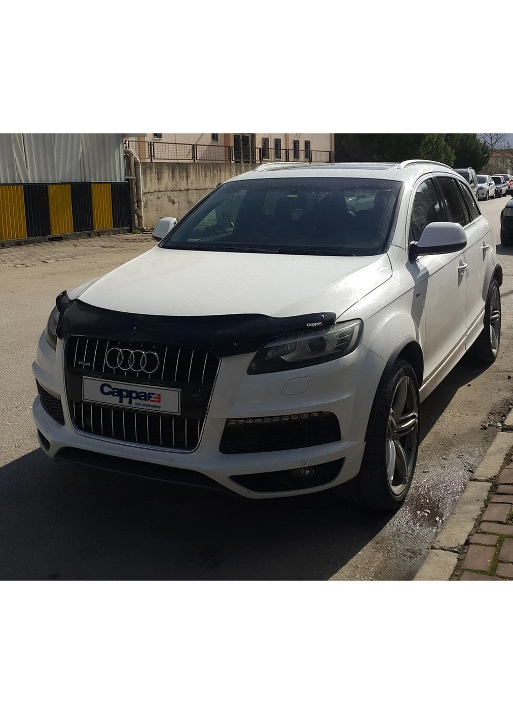 Дефлектор капота (Eurocap) для Ауди Q7 2005-2015 гг Audi (392194178)