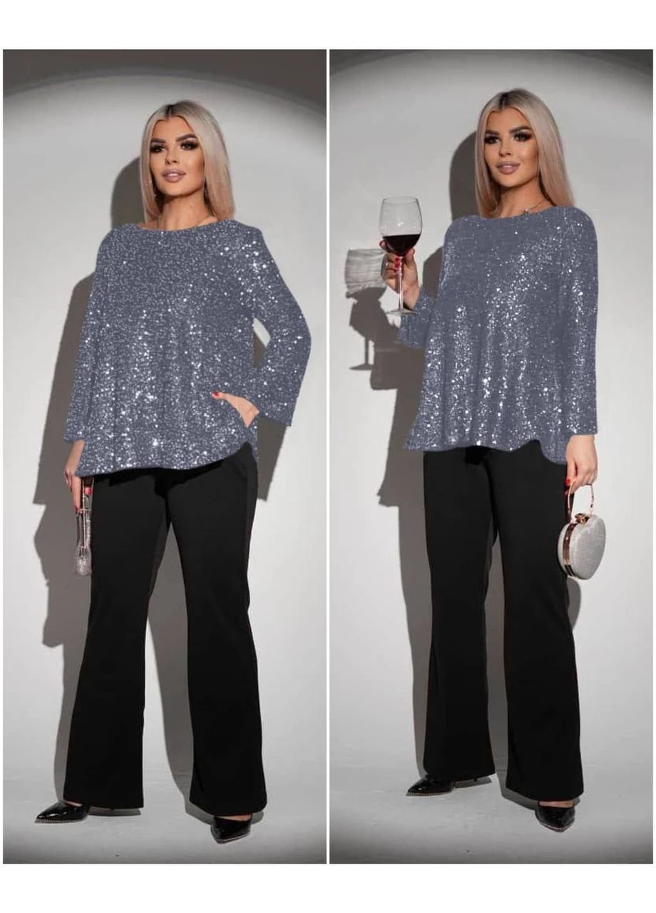 Елегантний та комфортний костюм кофта + брюки No Brand (369607320)