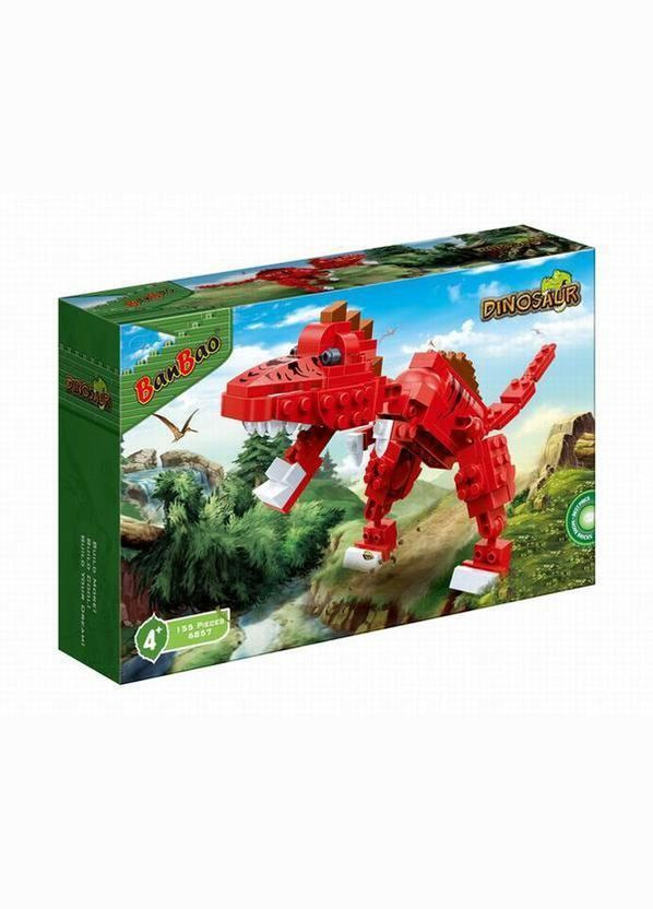 Конструктор Динозавры. Тиранозавр (155 елм.) (6857) (BanВao) Banbao (340546281)