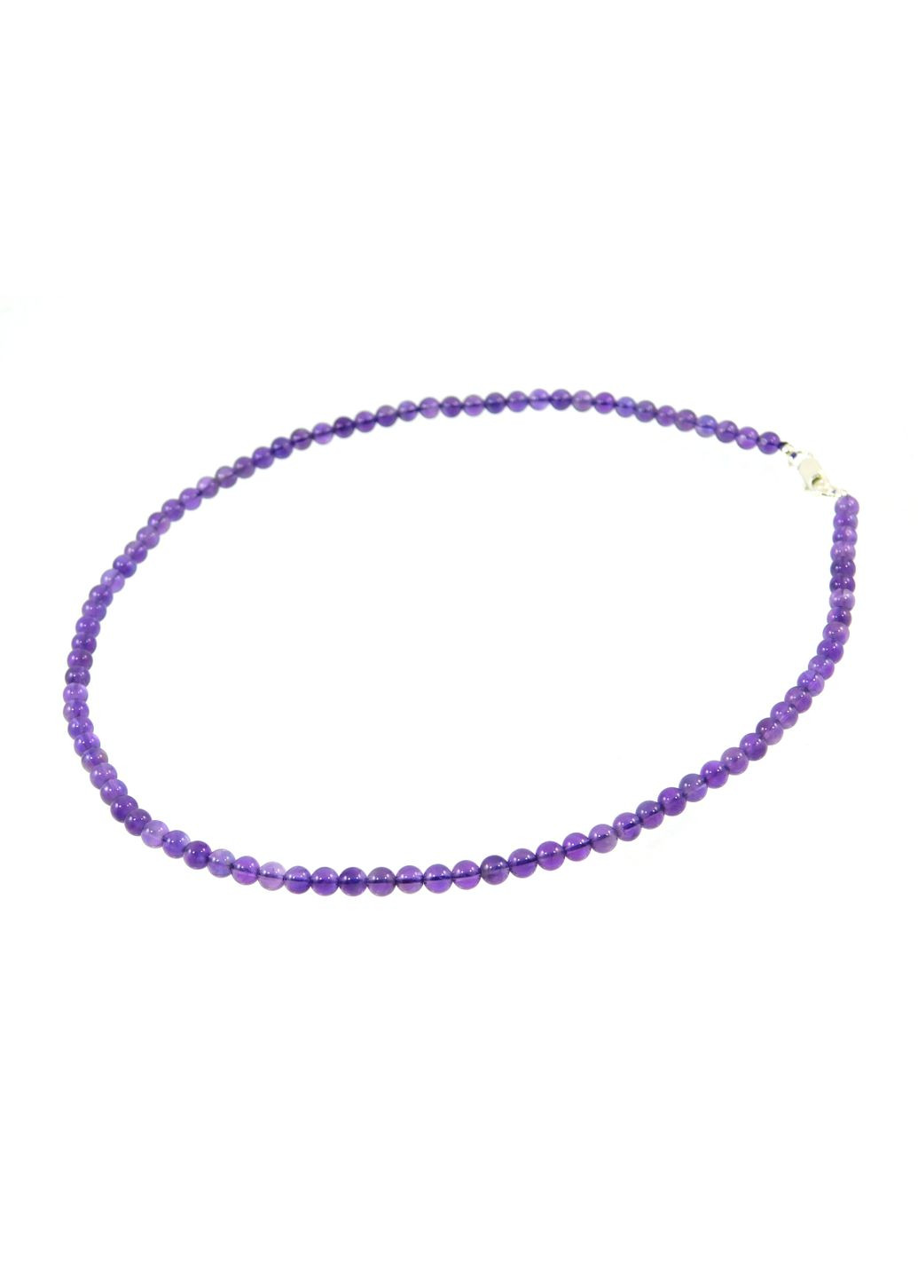 Эксклюзивные бусы Аметист, серебро Fursa fashion (322315905)