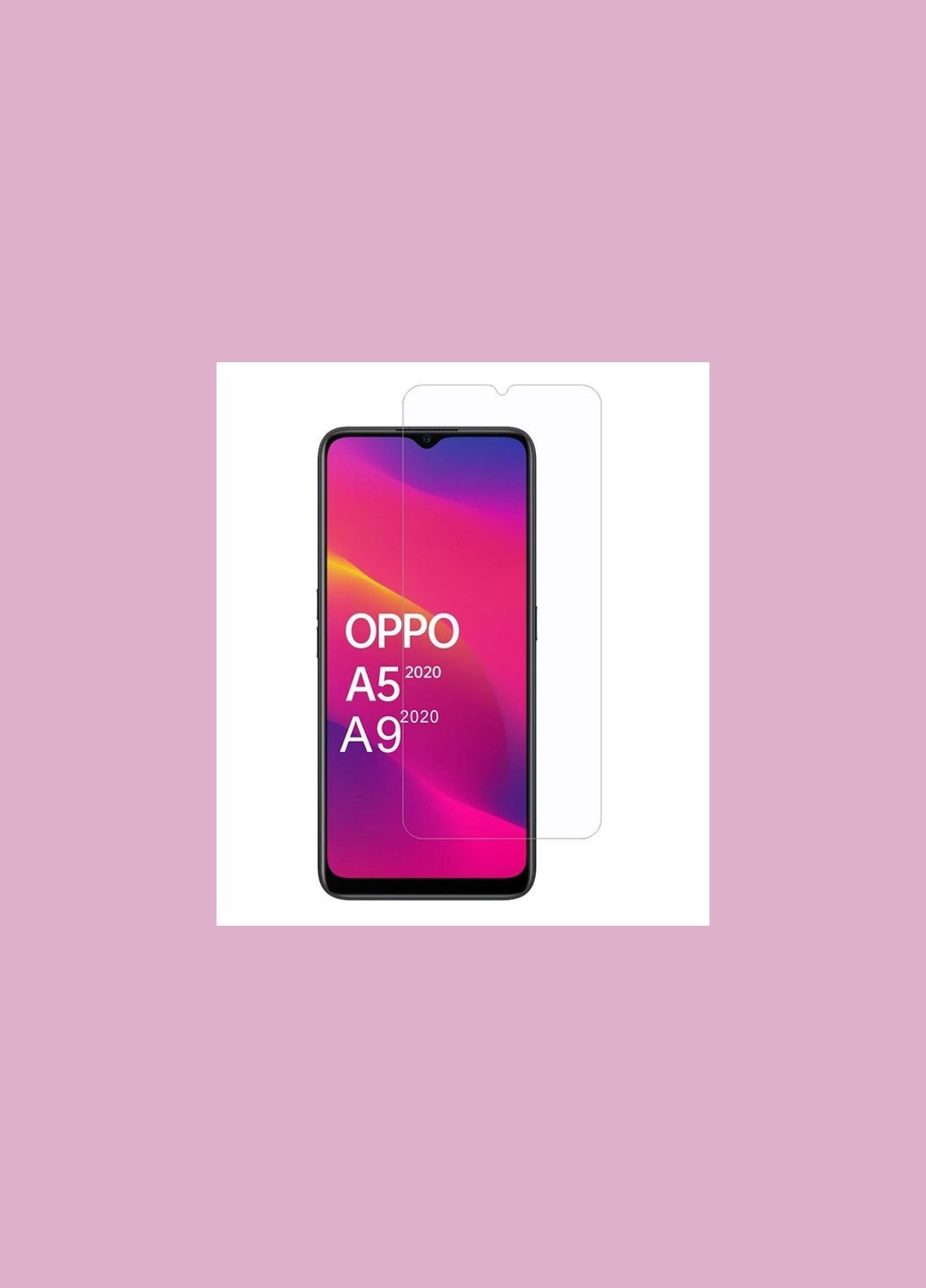 Защитное стекло OPPO A5 (2020) прозрачное Walker (325423165)