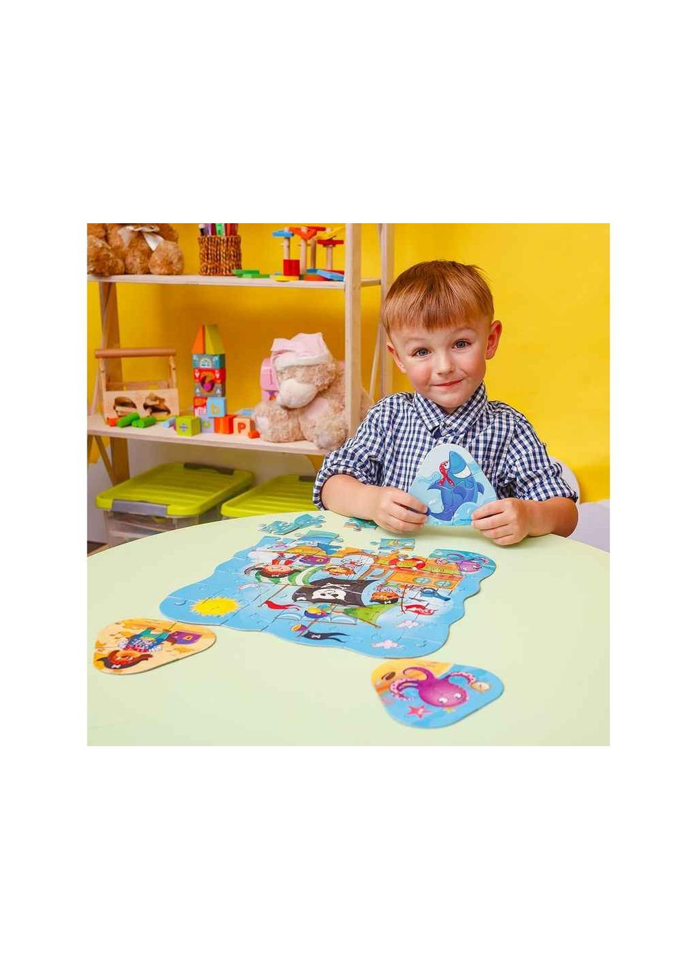 Пазли "2 in 1. Pirates" RK1140-04 Vladi toys (369145234)