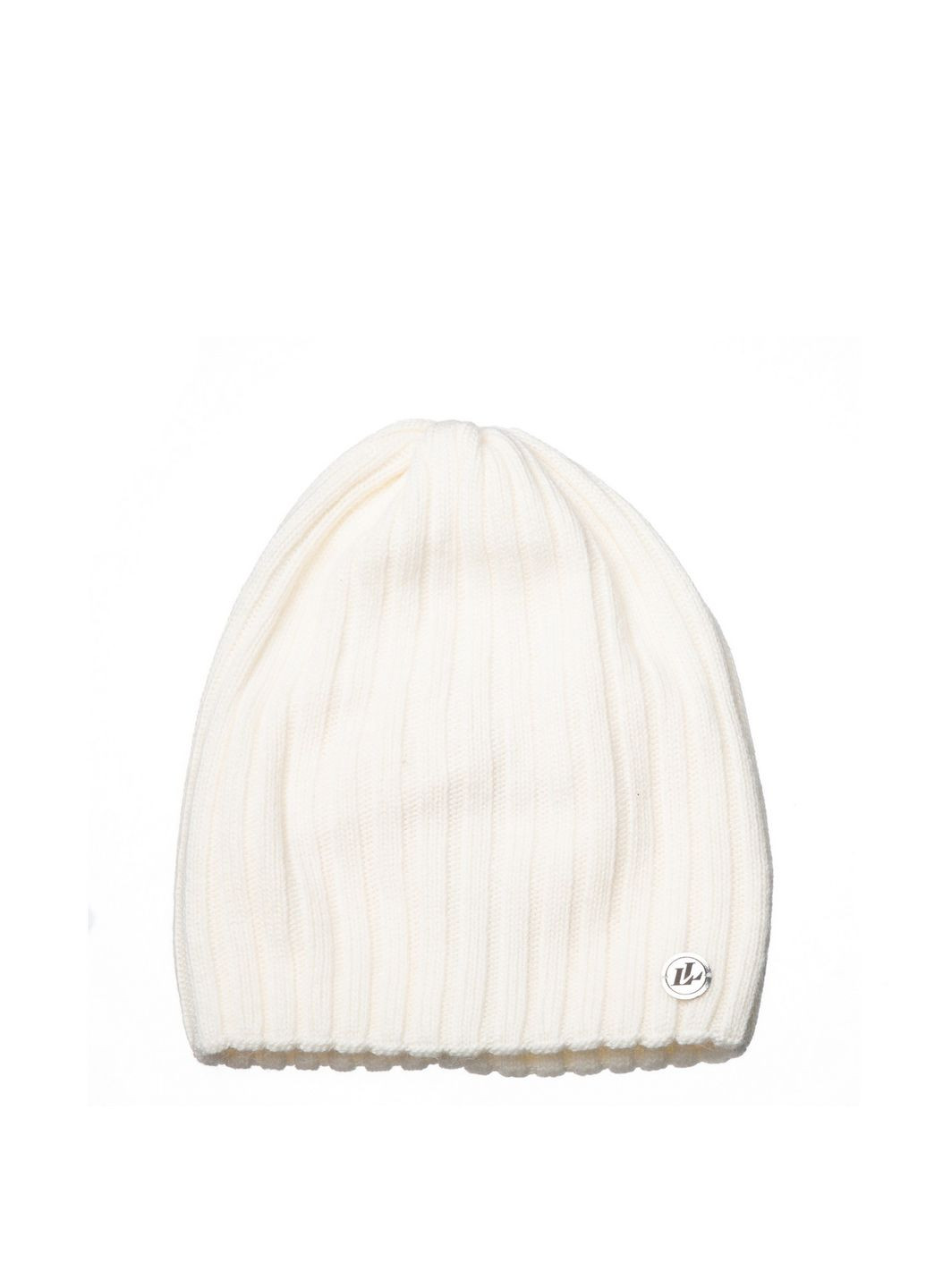 Шапка колпак женская шерсть белая LIORA LuckyLOOK 259-492 (322789423)