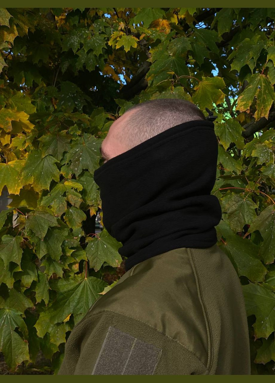 Clefers флісовий баф зимовий cleferstac - маска чорний (50240247b) комбінований виробництво -