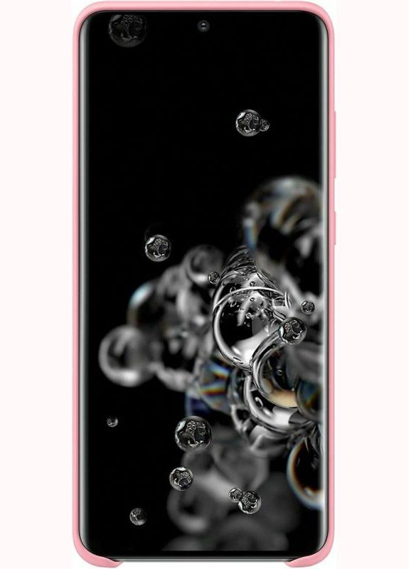 Чехол-накладка Silicone Cover для Galaxy S20 Ultra SM-G988 Pink (EF-PG988TPEGRU) Samsung (341488161)