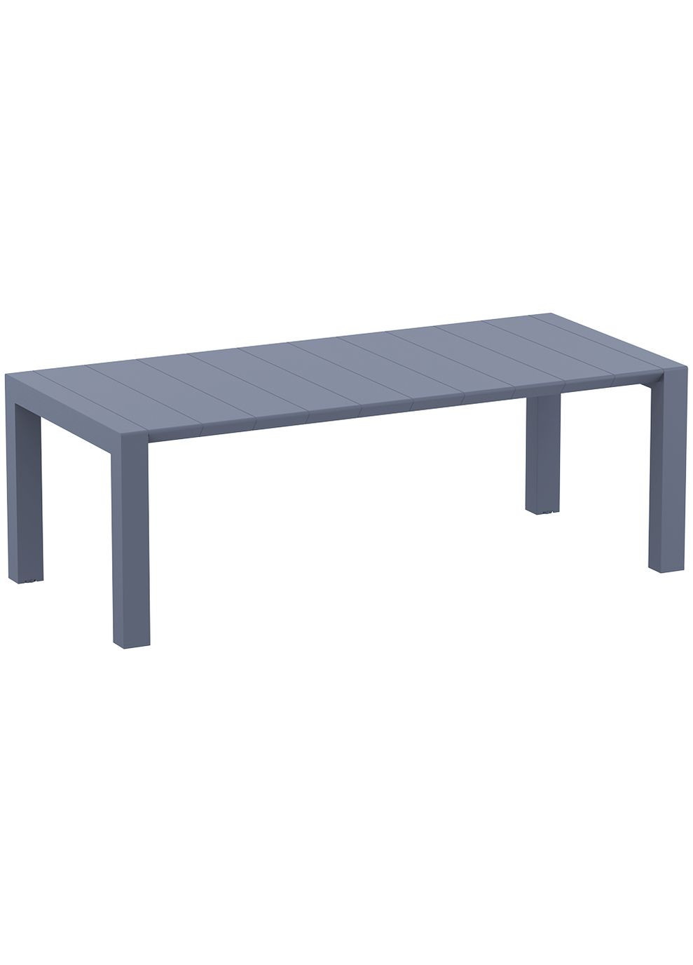 Стіл садовий Vegas 180-220 Темно-сірий Siesta (372178358)