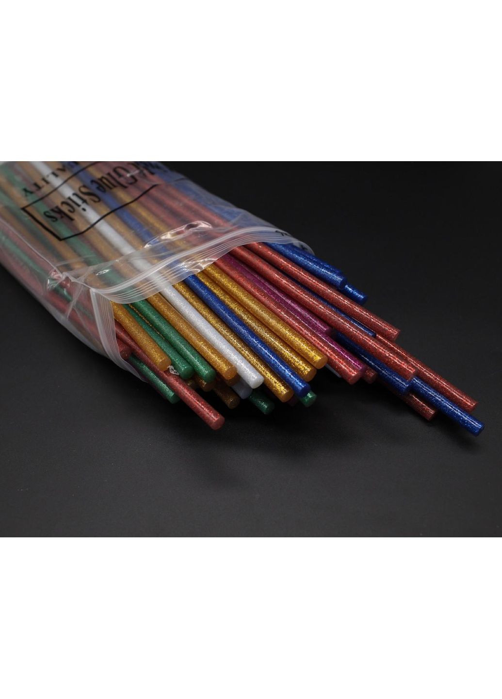 Силиконовый клей для декупажа, декорирования, творчества для термопистолета 7мм. Цветной (SL-026) HM furnitura (365248544)