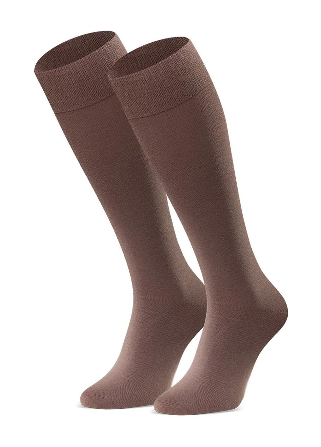 Бежевые гольфы-носки высокие мужские хлопковые 027 cotton Steven (370770744)