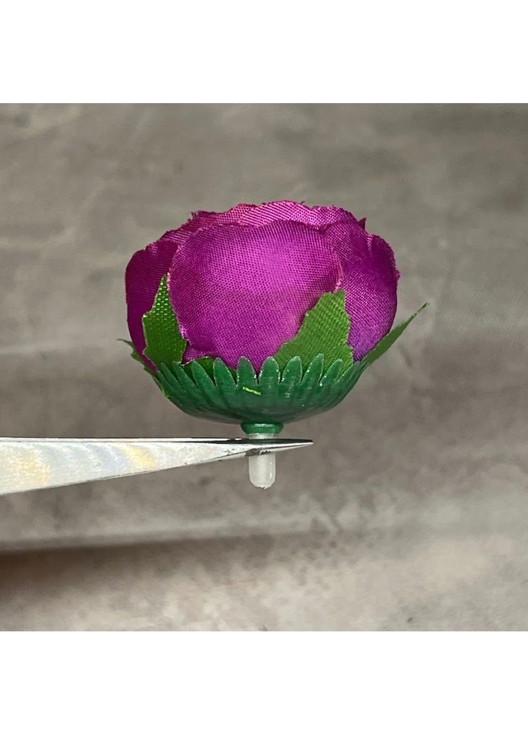 Бутон півонії 3,5 см, колір -фіолетовий, арт 018578, поштучно No Brand (341307604)