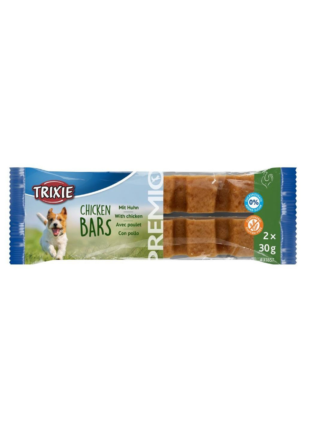 Лакомство мясные батончики для собак PREMIO Chicken Bars 2 штx30 г (4011905318578) Trixie (279562164)