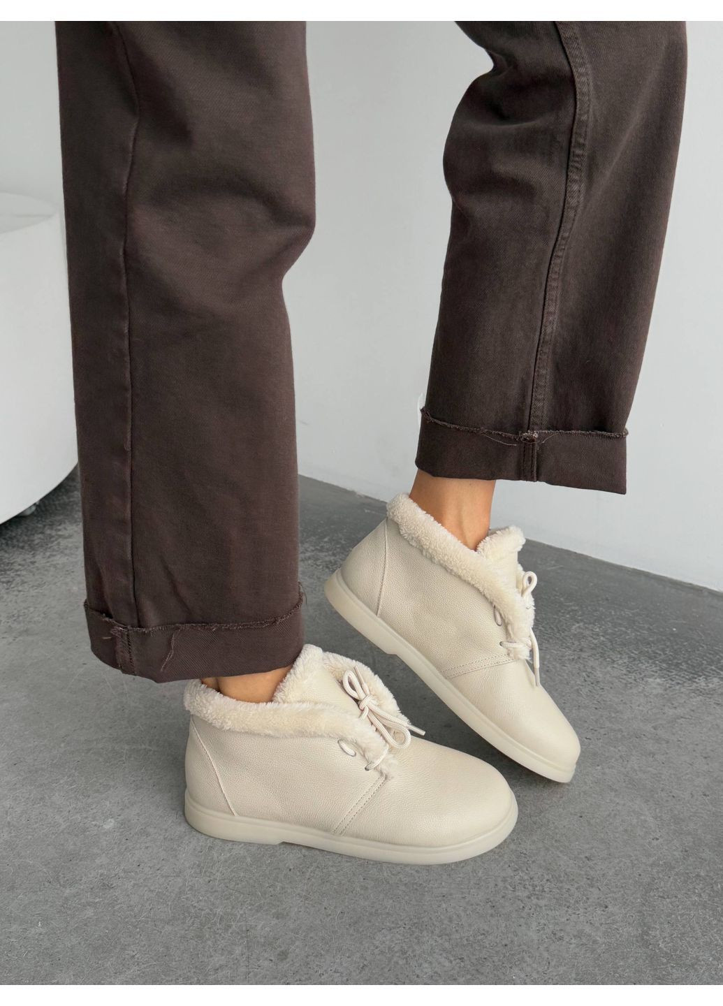 Зимние зимние ботинки No Brand без декора