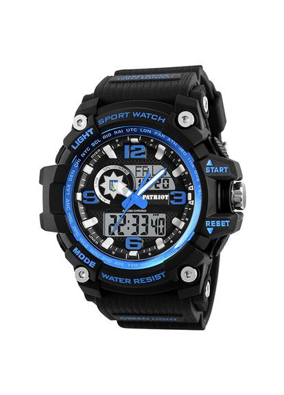 012BUBKPO Полиция Черные с синим + Коробка. Patriot (372948793)