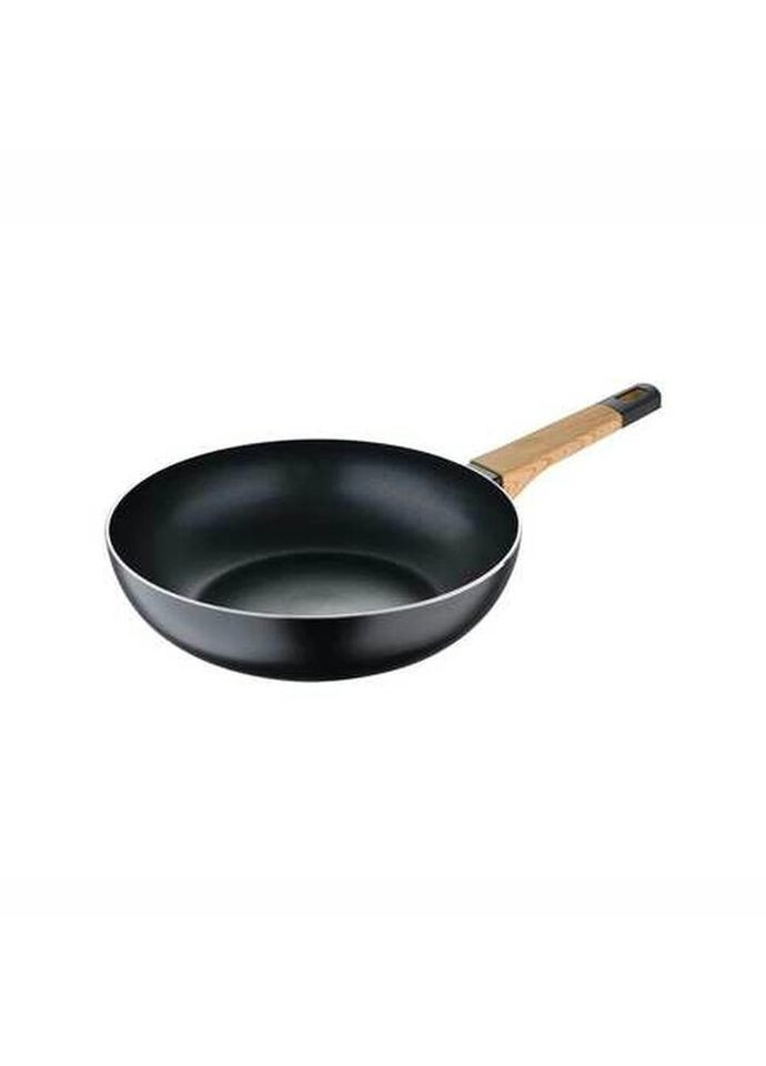 Сковорода Вок Earth black BG-34627-BK 28 см чорна Bergner (335716638)