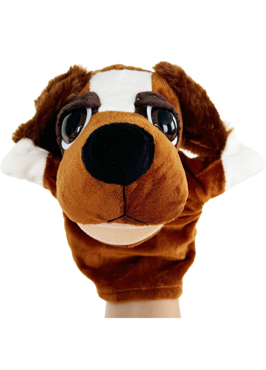 Игрушка на руку для кукольного театра 27 см Собака No Brand (366027133)