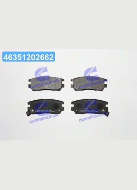 Колодка торм. диск. MITSUBISHI L300, L400 задн. (пр-во ) 05P518 LPR (364834561)