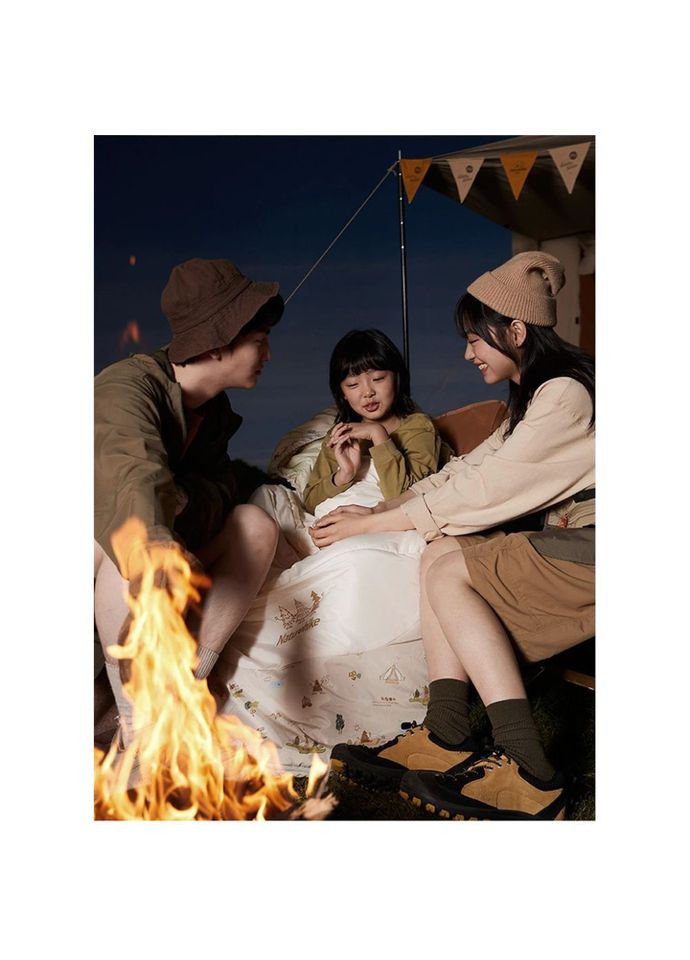 Детский спальник с капюшоном B180 CNH22SD001, бежевый Naturehike (353504679)