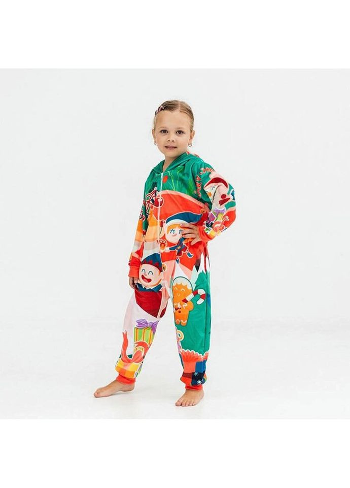 Кигуруми для детей до 3 лет 3D Новогодние Веселье 4003, 92, см FlexDress (324623351)