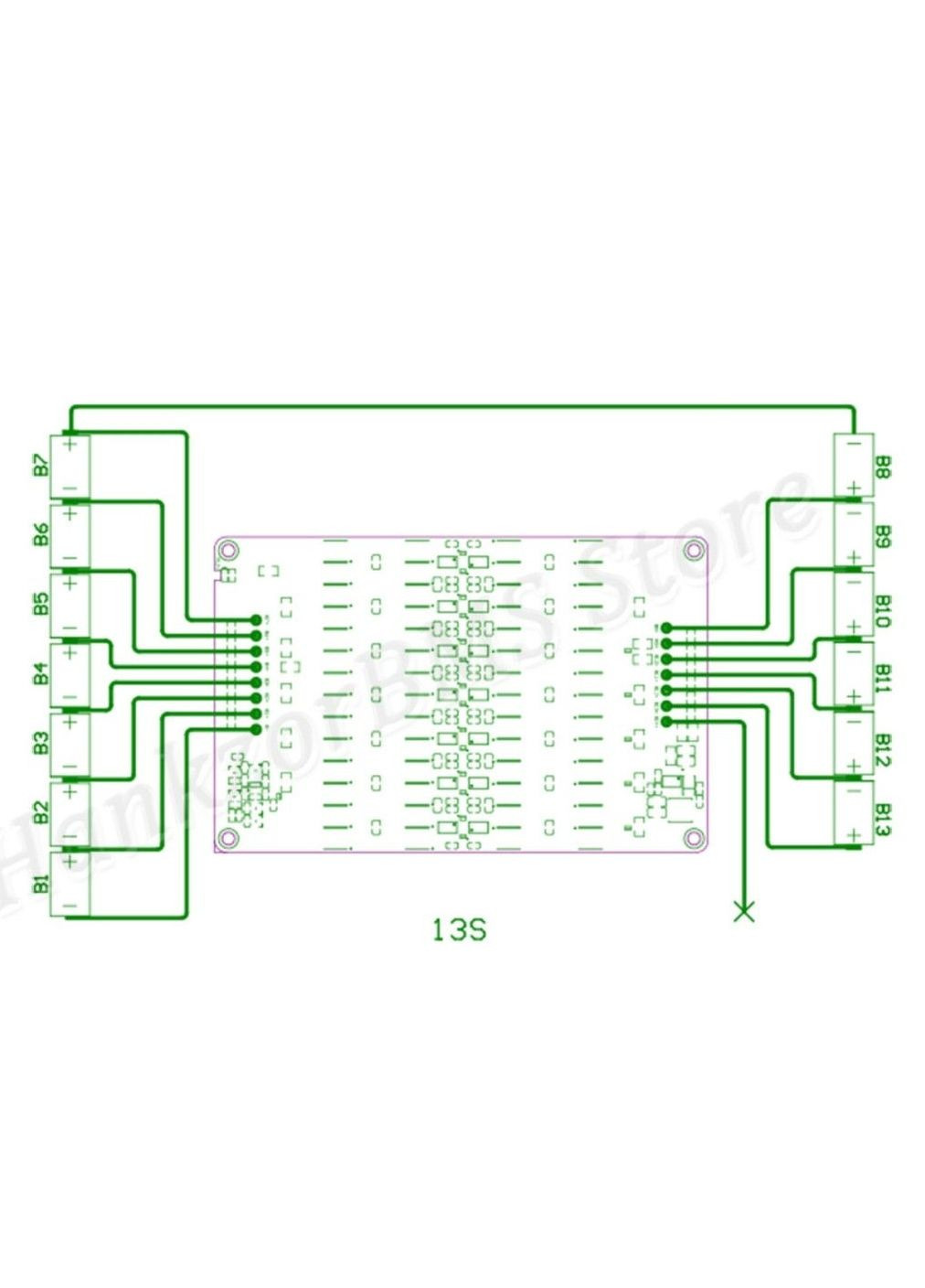 Активный балансир 12S-16S 5A Ver 1.1 li-ion Lifepo4 LTO эквалайзер аккумуляторов No Brand (325835106)