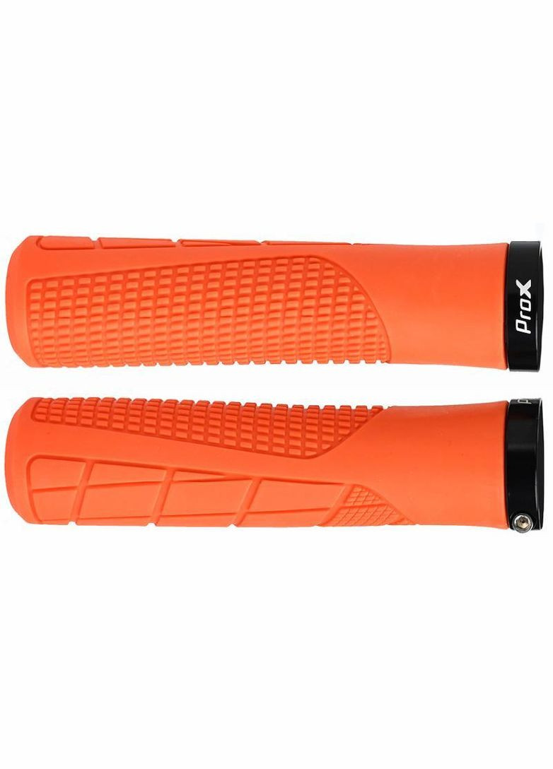 Гріпси для велосипеда GP-34 помаранчеві на замках ProX (324626785)