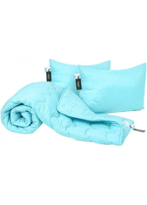 Одеяло Набор EcoSilk Всесезонное №1662 Eco Light Blue Одеяло + подушка (2200002655163) Mirson Набор EcoSilk Всесезонный 1662 Eco Light Blue Одея (379099728)