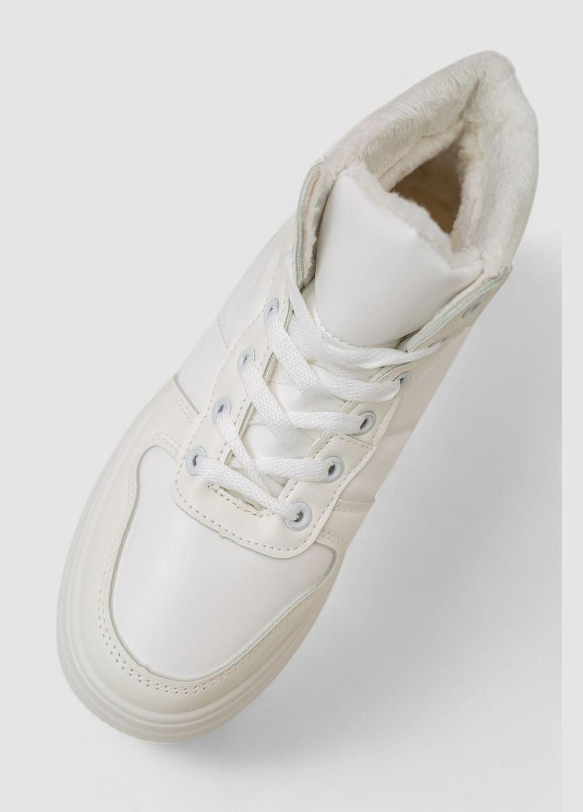 Кроссовки женские зимние на меху Ager 248RAM015 белые демисезоны (340052247)