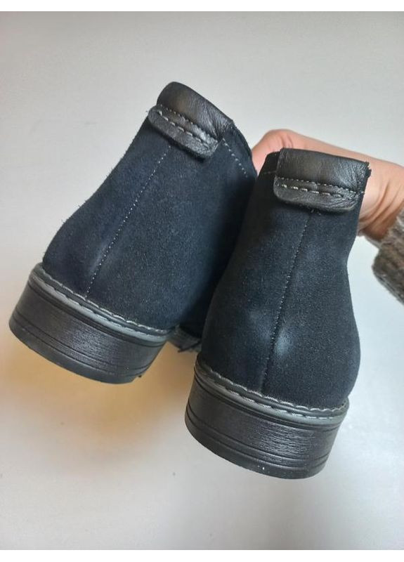 Черевики чоловічі зимові замш No Brand (372125485)