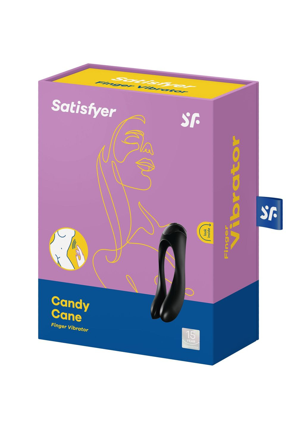 Вибратор на палец Candy Cane CherryLove Satisfyer (282710391)