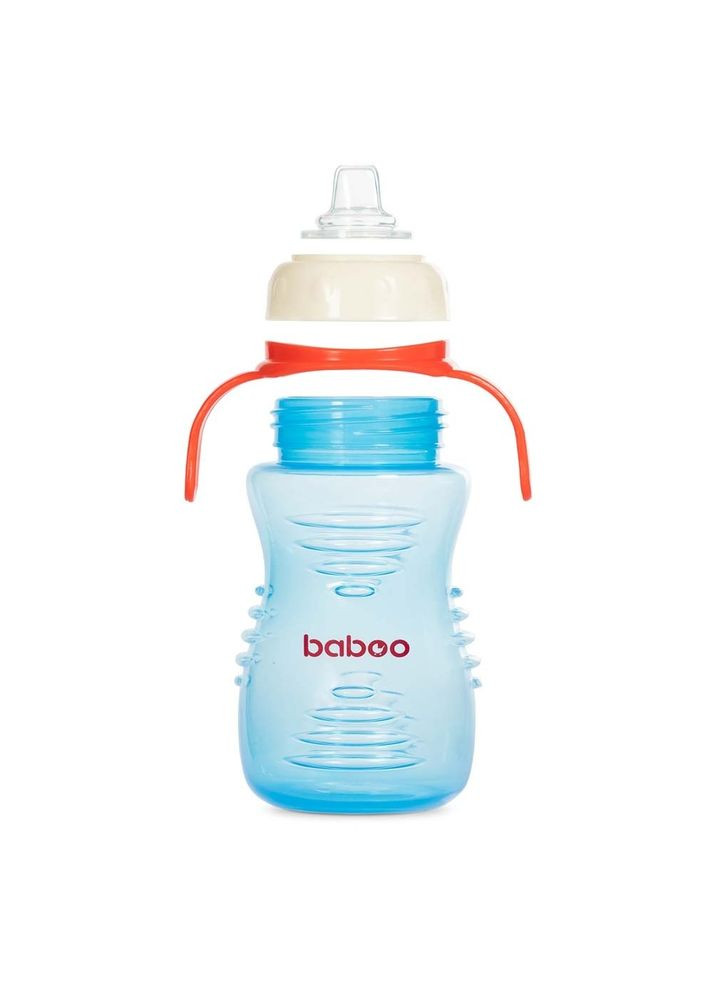 Поїльник-непроливайка із силіконовим носиком, 6+ міс., 260 мл, блакитний () Baboo 8-125 (335973899)