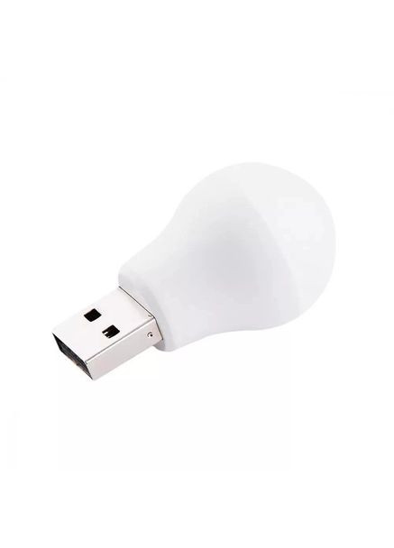 USB Led лампочка 1w біла нейтральне світло No Brand (279826810)