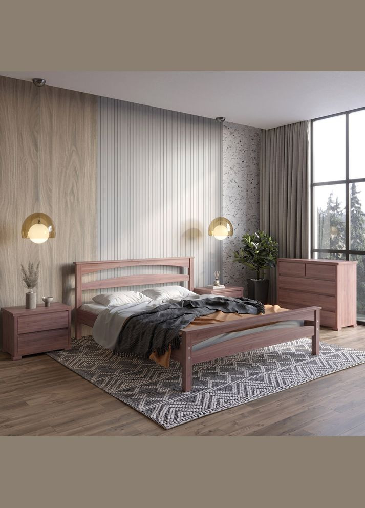 Двоспальне ліжко Чикаго Сіті 140х200 см (MBG-1558) Mebigrand (366086890)