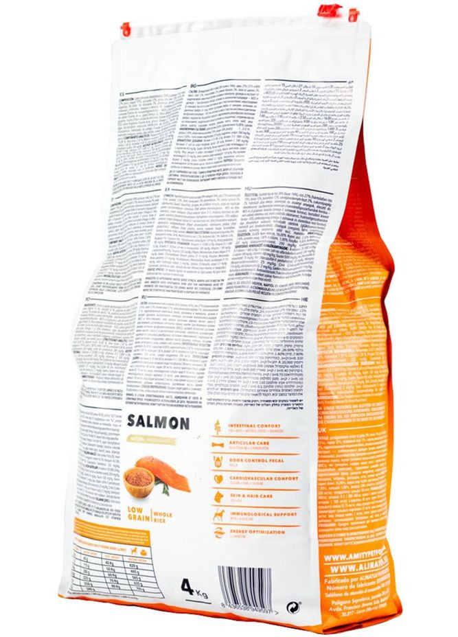 Сухой корм для собак Super Premium Salmon, сухой корм для взрослых собак с лососем 14 кг (8436538949603) AMITY (315868076)