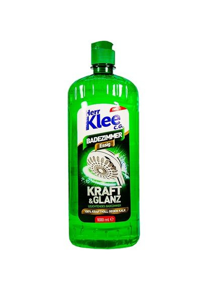 Засіб для чищення ванн Herr Badezimmer Essig, 1 л Klee (328398782)