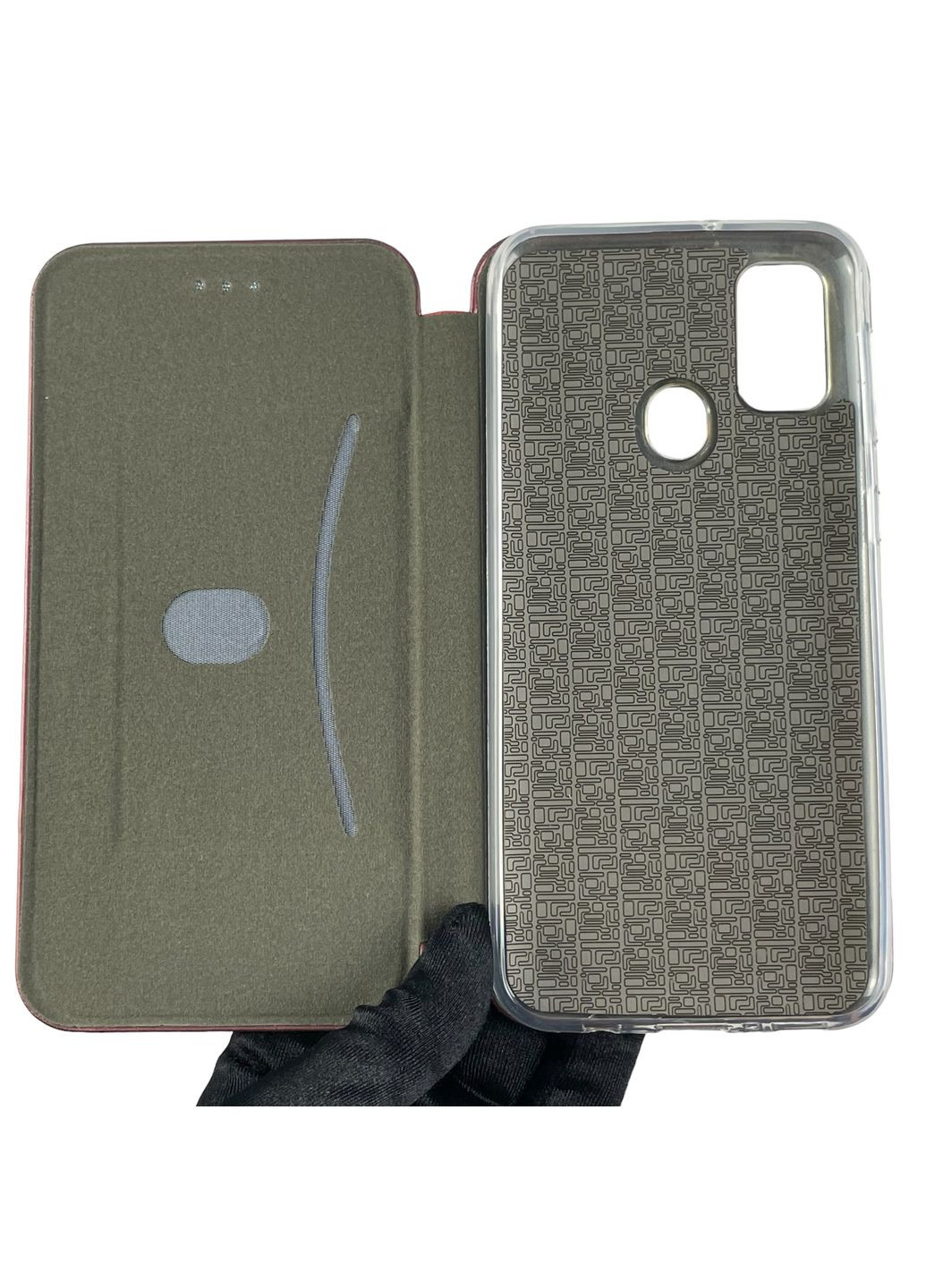 Чохол-книжка для Galaxy M30s (SM-M307F) з підставкою на самсунг м30с бордова gd1 Samsung (366233039)