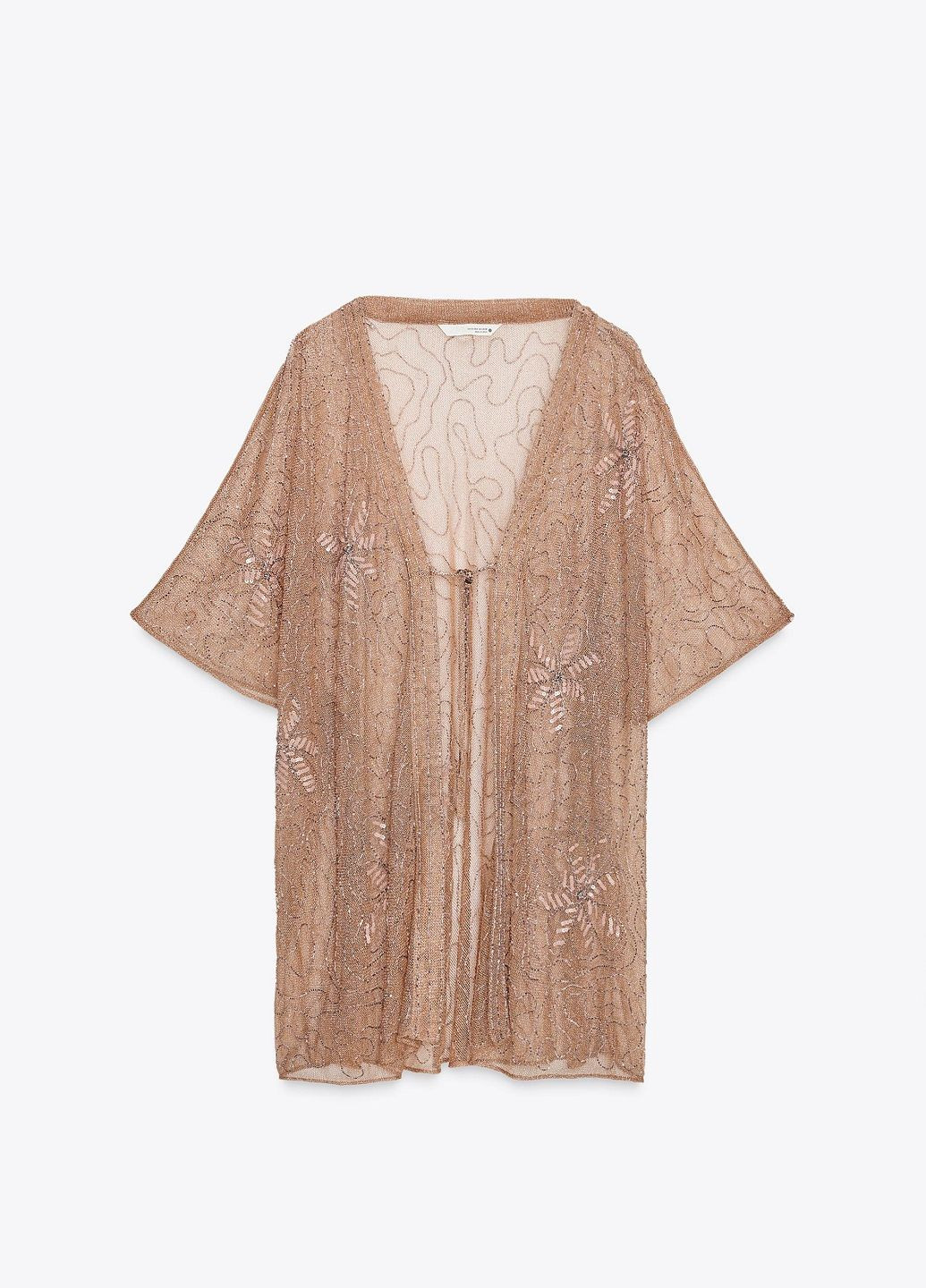 Светло-розовая блуза Zara