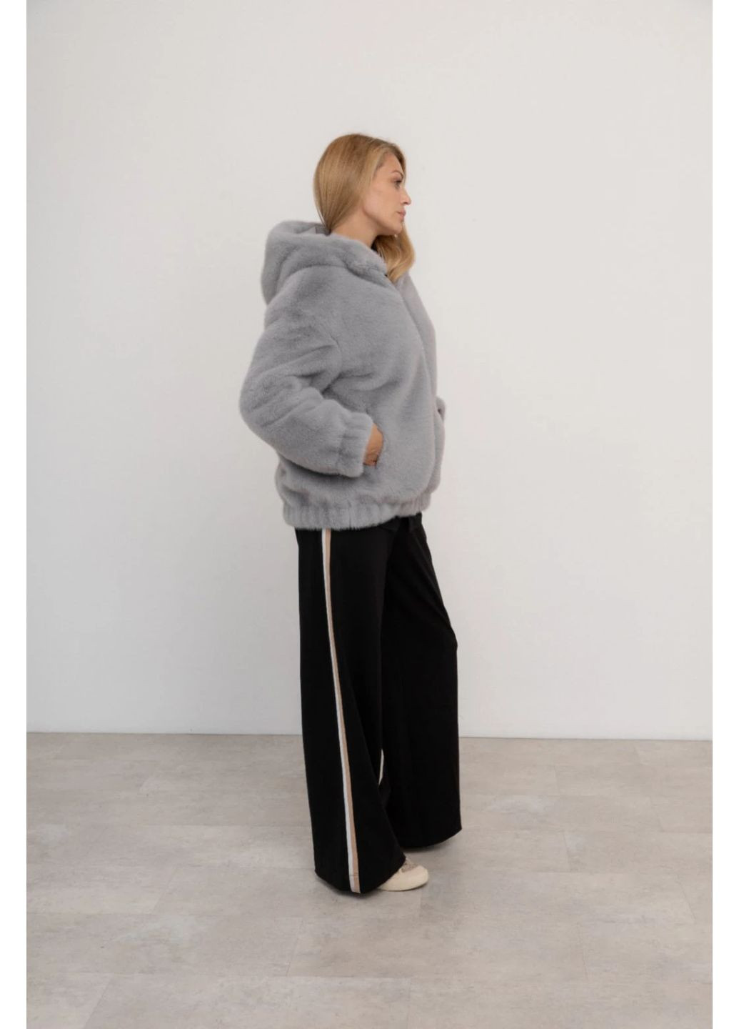 Шуба Серый Alberto Bini (370050361)